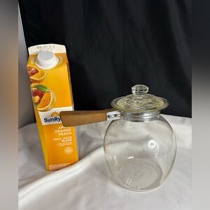 Pryex 84-66 1940’s Glass Teapot Ww2